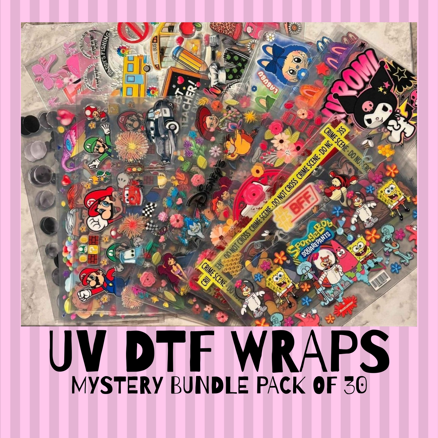 UV DTF WRAPS