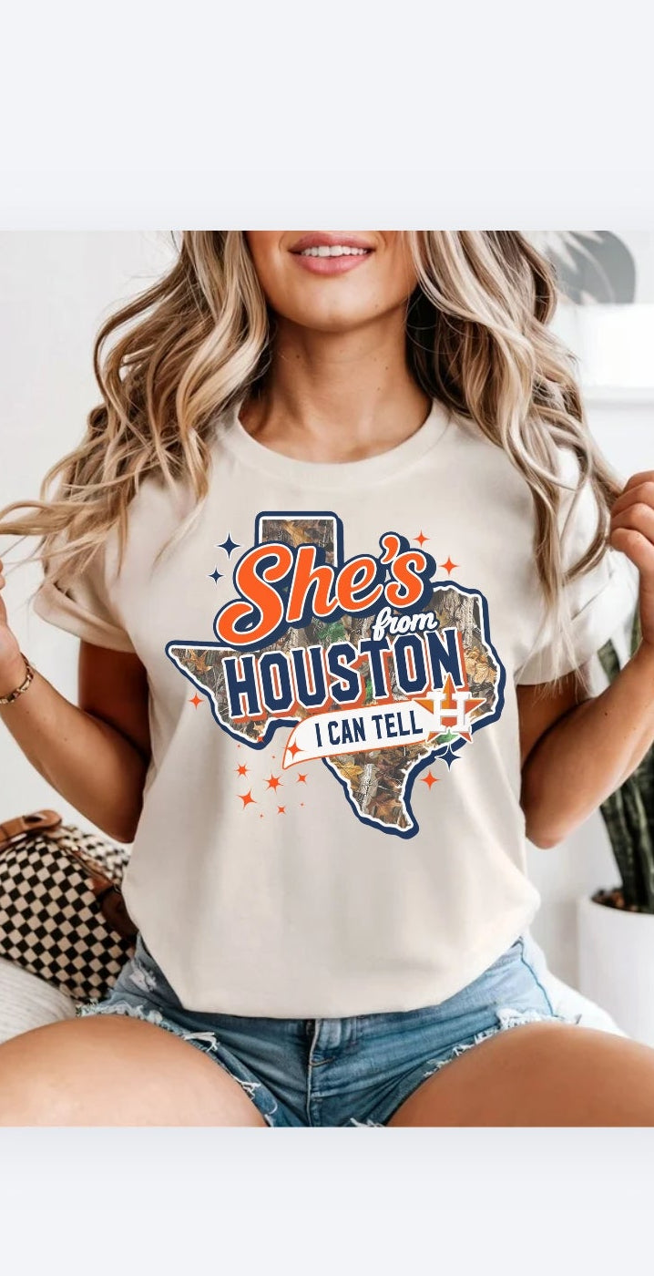She's from Houston camo