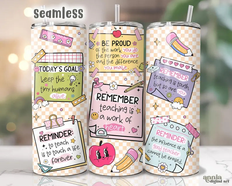 Teacher Tumblers & Libbey can