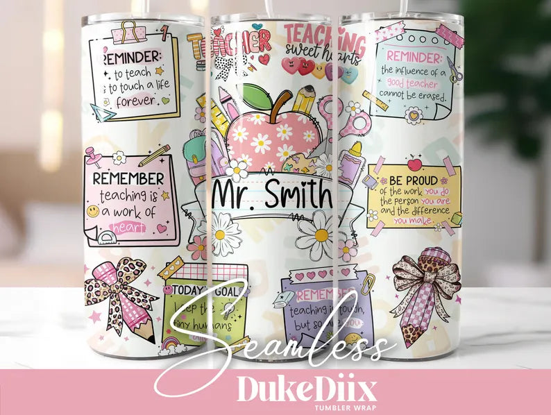 Teacher Tumblers & Libbey can