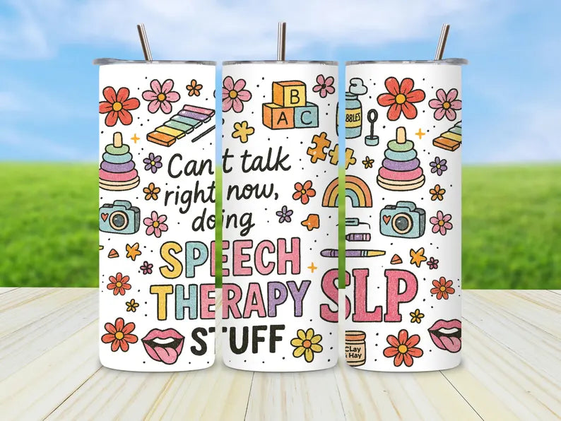 Speech Therapy tumblers
