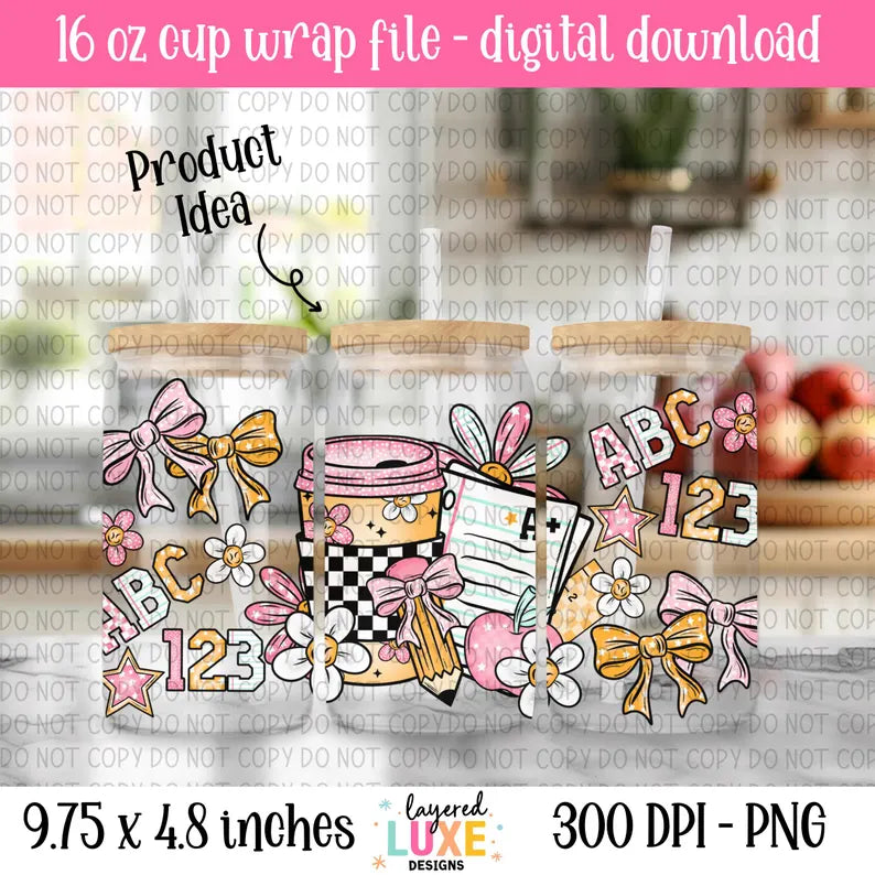 Teacher Tumblers & Libbey can