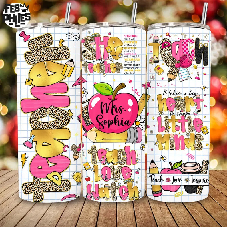 Teacher Tumblers & Libbey can