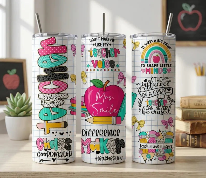 Teacher Tumblers & Libbey can