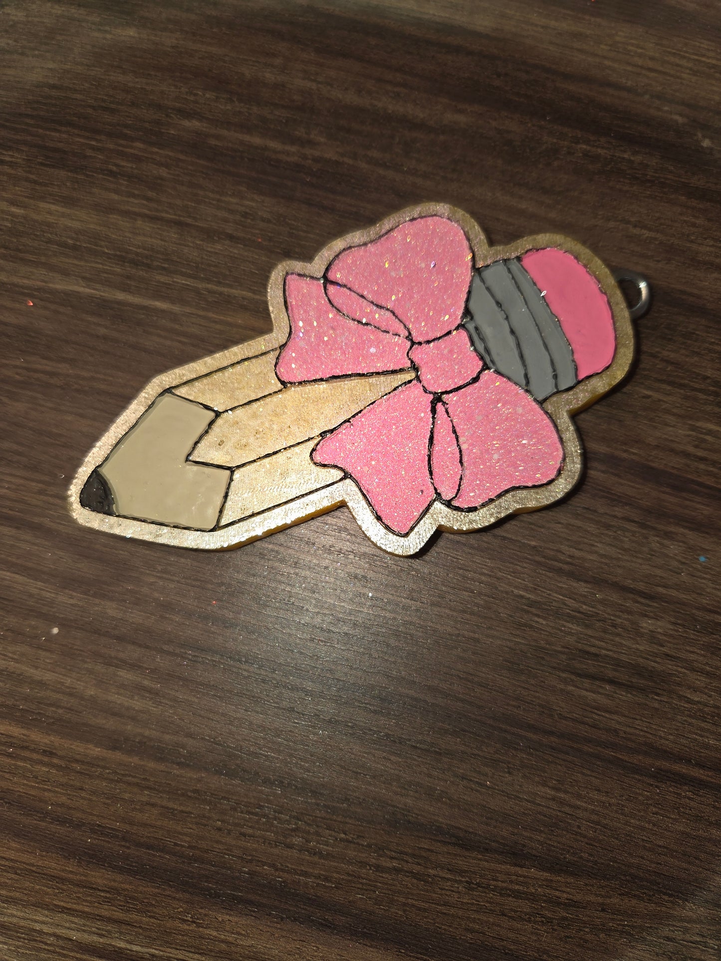 Pencil bow pink