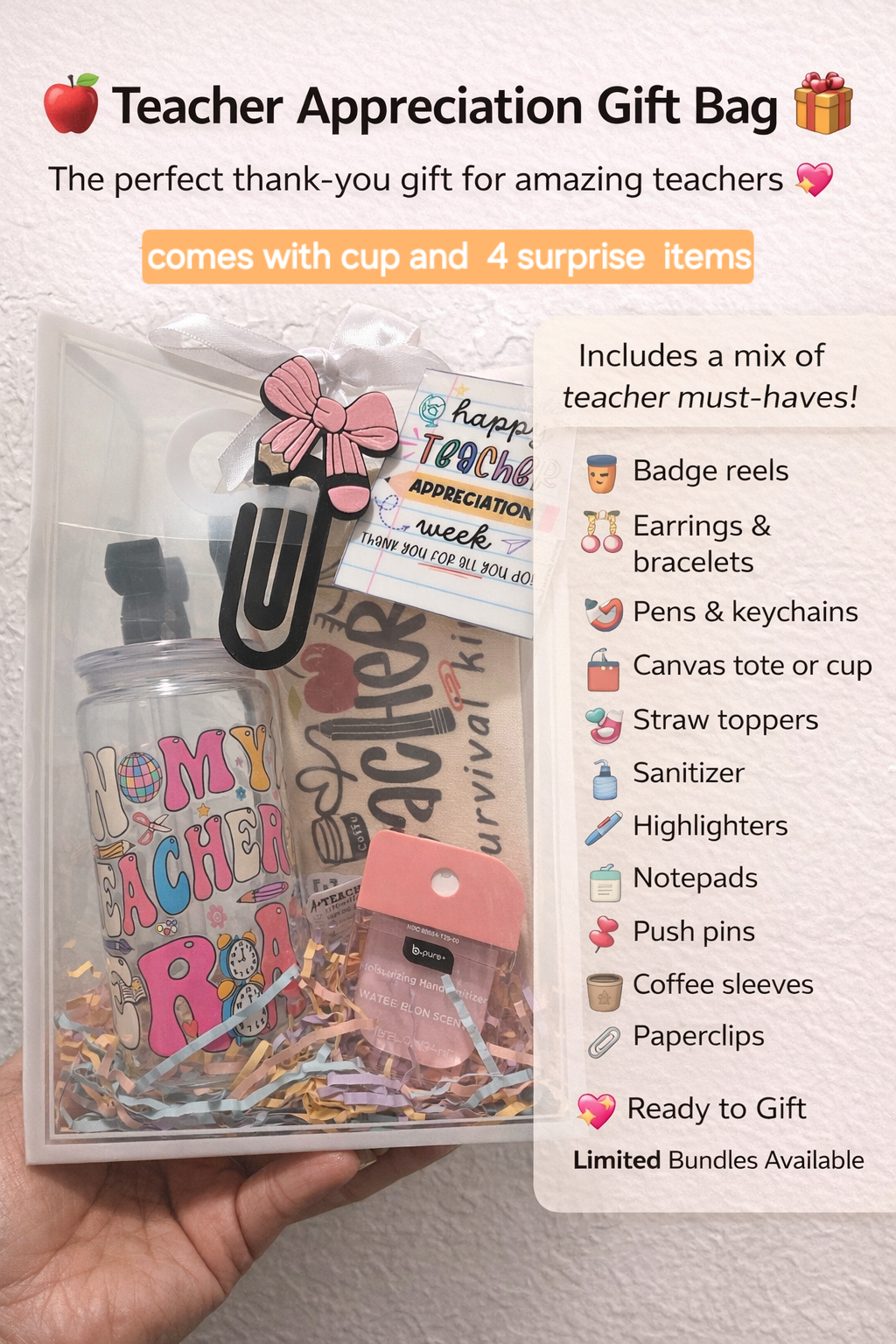 Teacher gifts bags