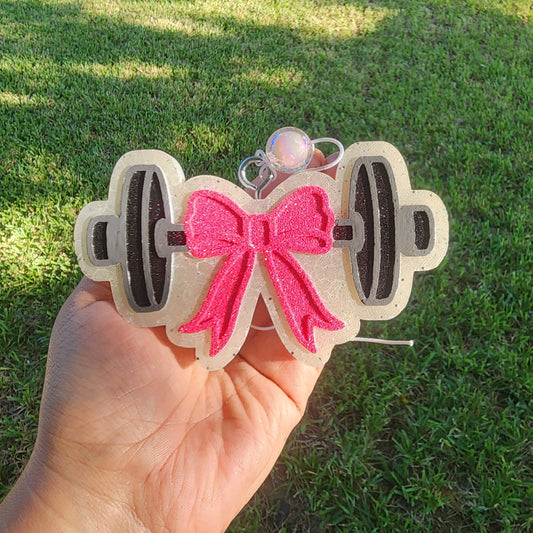 Bow dumbbell