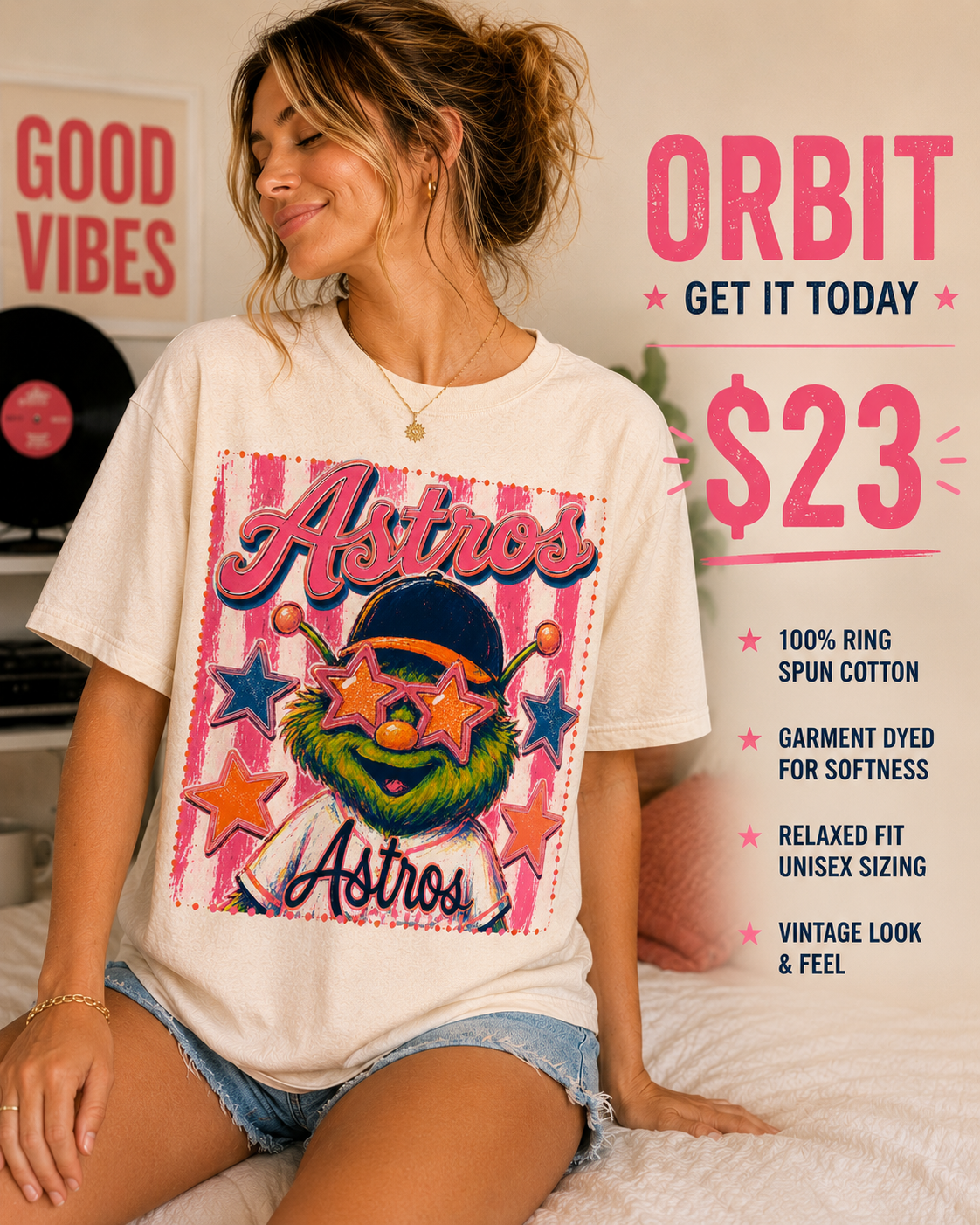 Orbit Astros pink