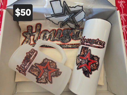 Astros Red Gift Set