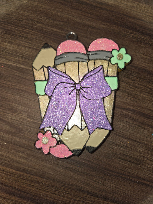 3 pencil bow